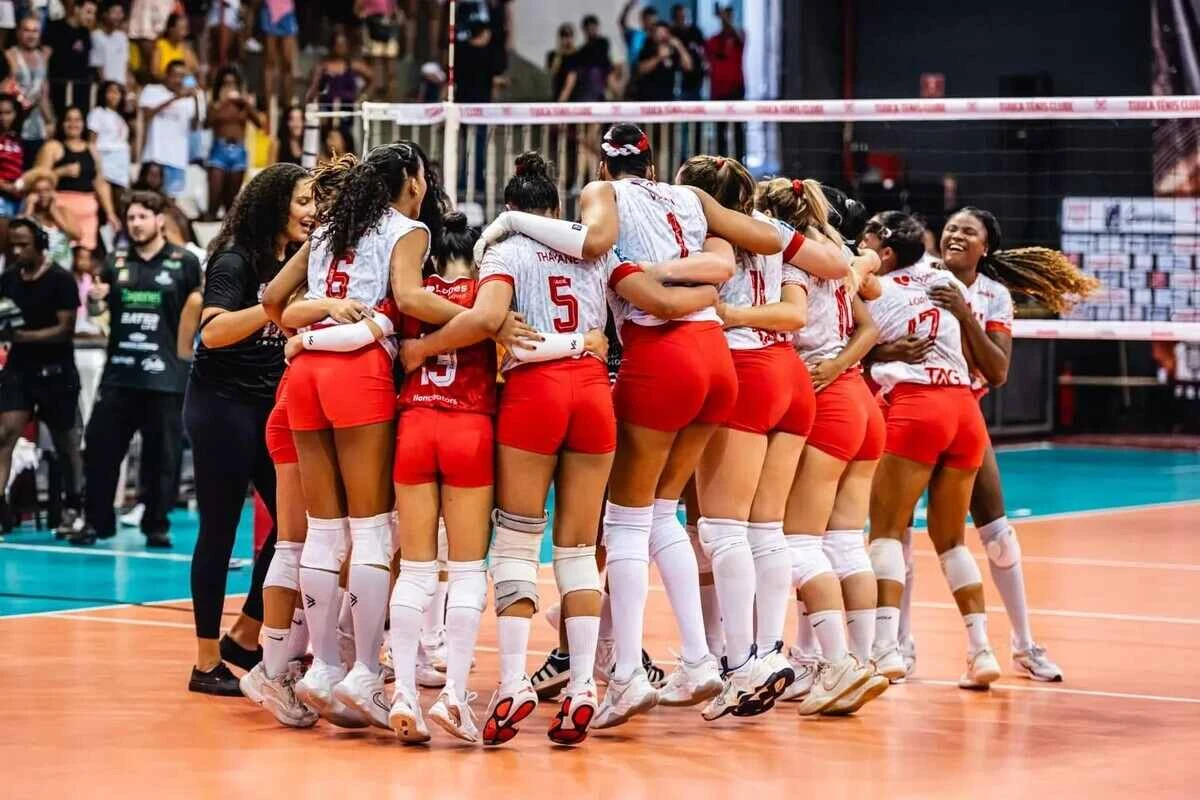 Superliga feminina: a tabela do Tijuca Tênis Clube no turno